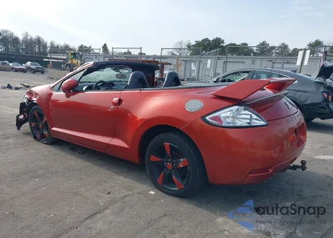 2008 Mitsubishi Eclipse Spyder Gs из США, поврежденный, VIN 4A3AL25F28E036112